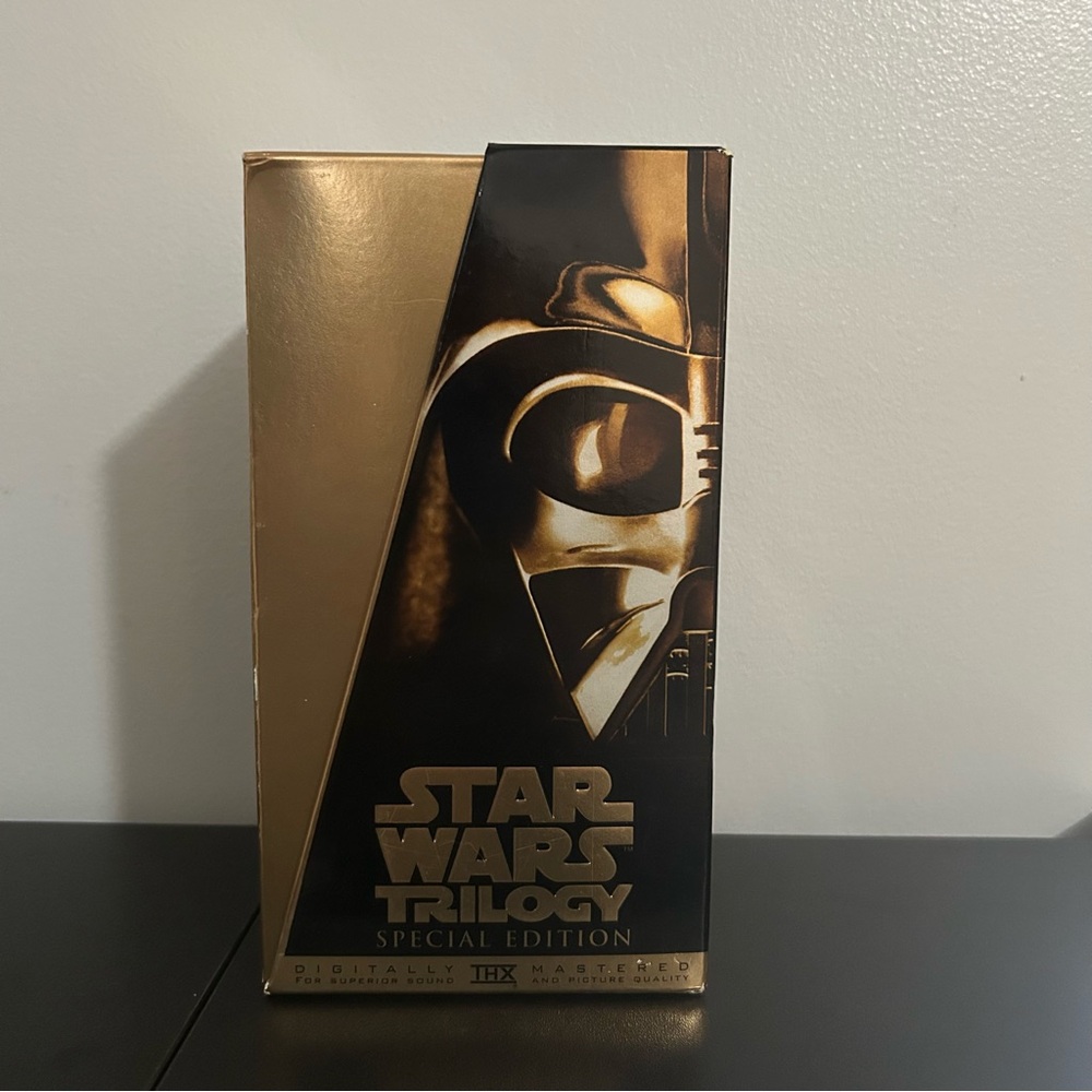 Star Wars Special Edition VHS in Black and Gold